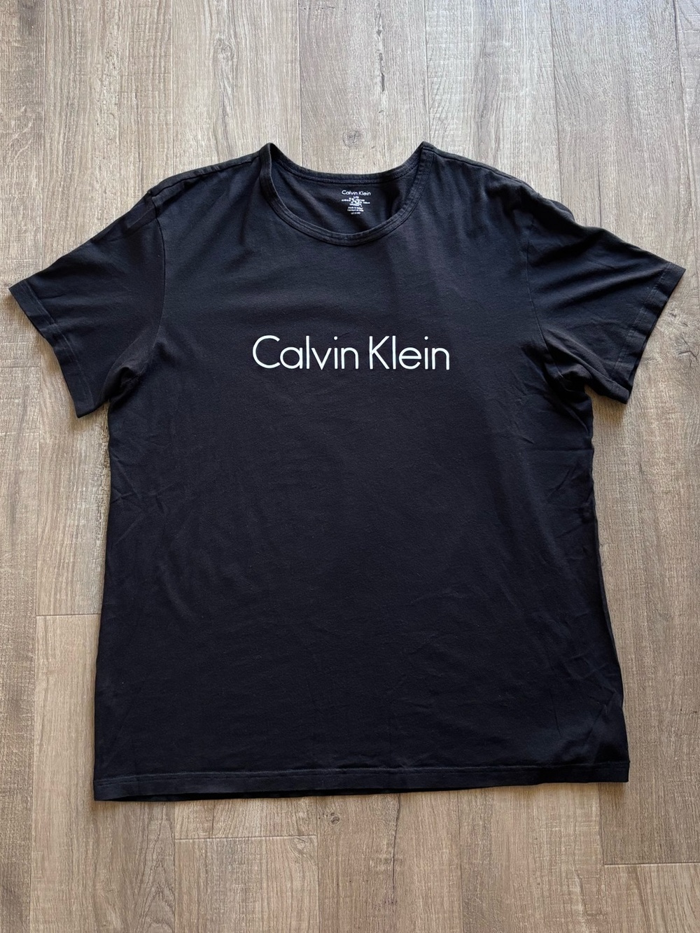 Calvin Klein Black Short Sleeve Tee